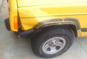 Deer Hit by Jeep - Side