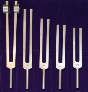 Five Tuning Forks