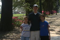 Claire, Danny, Kelly on Avenue of the Oaks