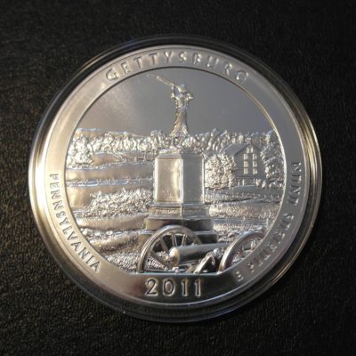 5 oz silver Quarter